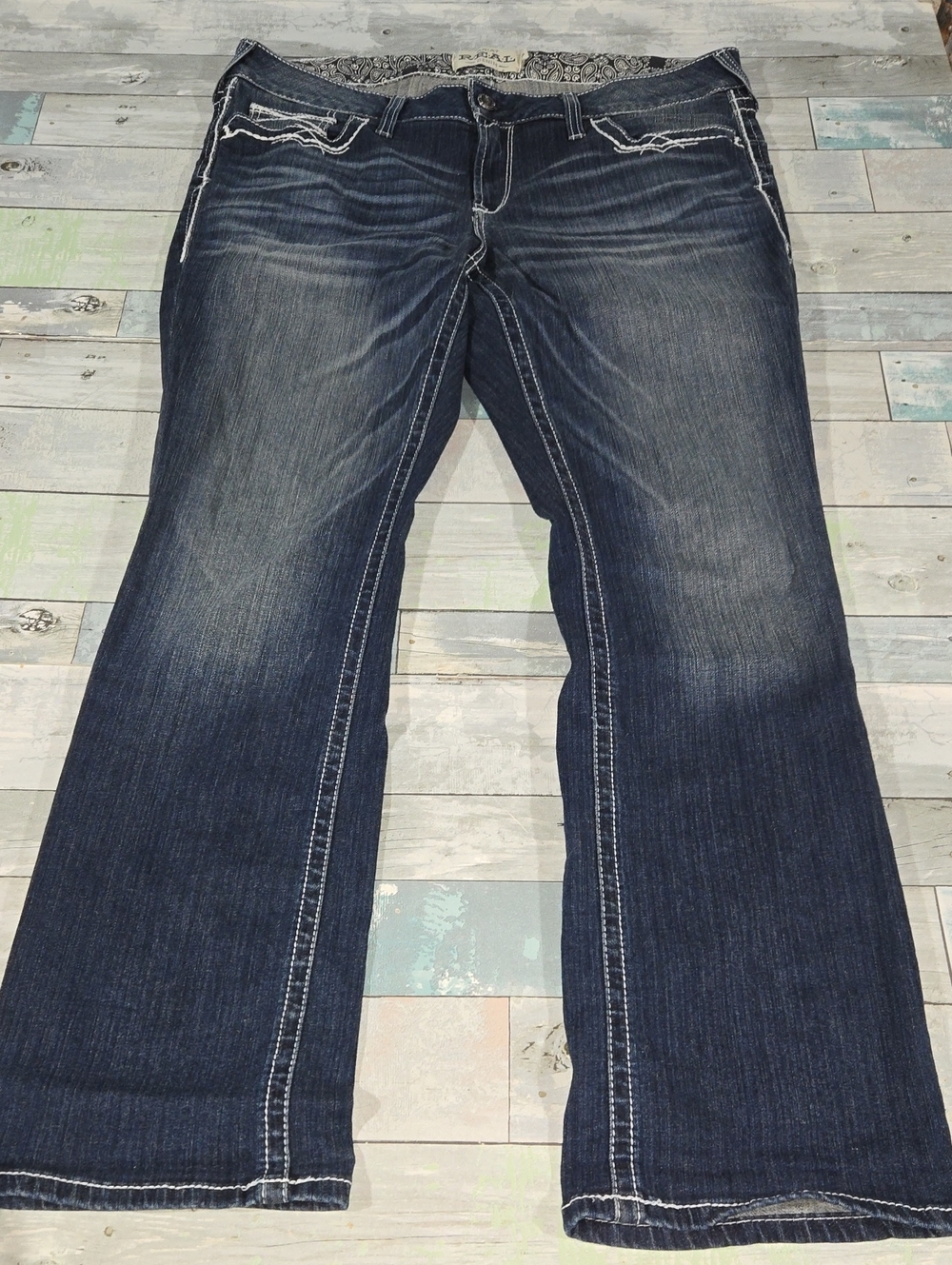 Ariat Marine Real Midrise Jeans Size 18